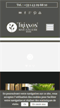 Mobile Screenshot of hoteltrianonrivegauche.com